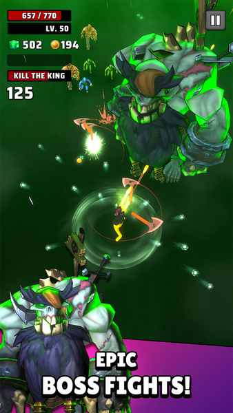 Monster Survivors - Gameplay image of android game