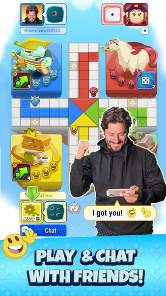 Ludo TEAMS board games online - عکس برنامه موبایلی اندروید