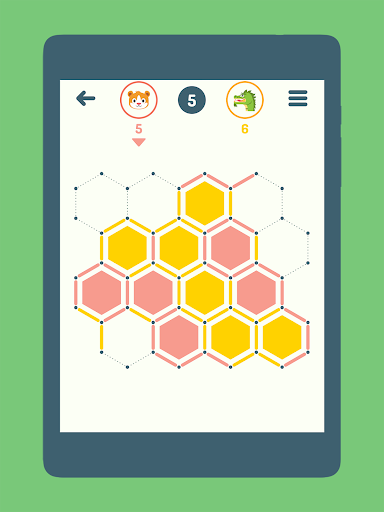 Lines and Hexa - عکس بازی موبایلی اندروید