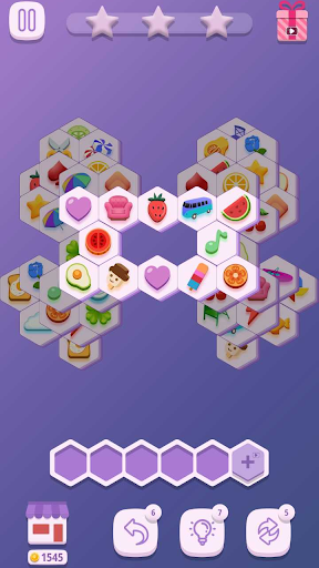 Hexa Tile - Gameplay image of android game