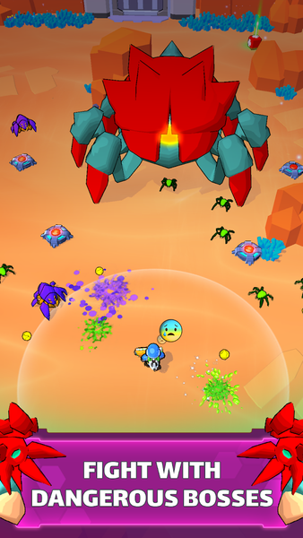 Space Hero: Invasion Shooter - Gameplay image of android game