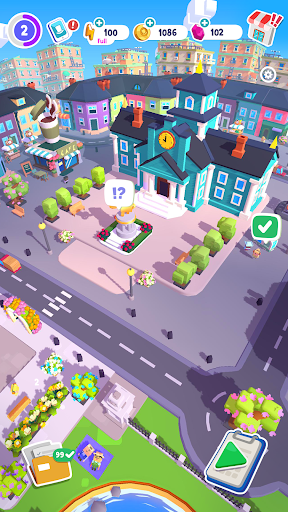 Merge Mayor - Match Puzzle - Gameplay image of android game