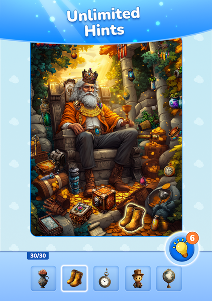 Spot Hidden Objects : Find It! - Gameplay image of android game