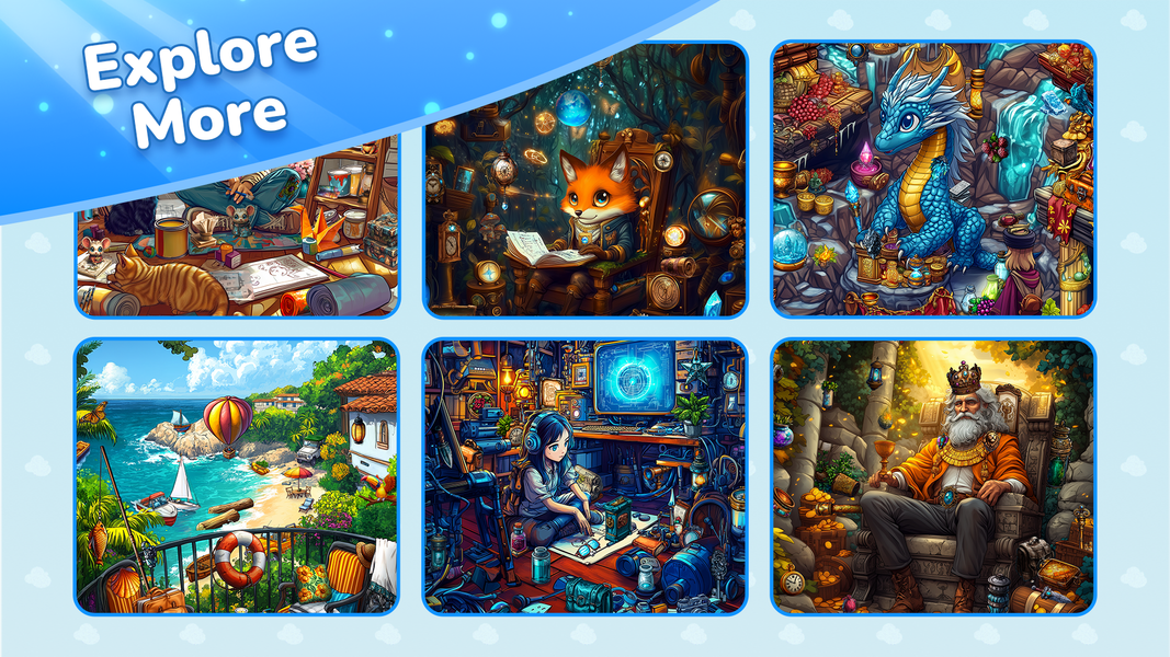 Spot Hidden Objects : Find It! - Gameplay image of android game