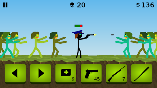 Stickman and Shotgun 2 - Gameplay image of android game