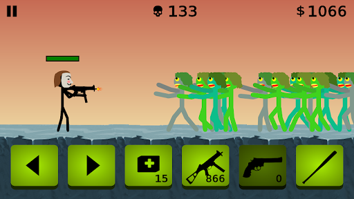 Stickman and Shotgun 2 - Gameplay image of android game