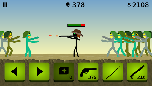 Stickman and Shotgun 2 - Gameplay image of android game