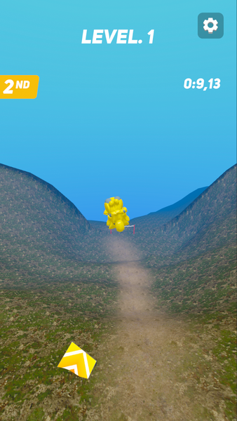 Human Ball Run - Gameplay image of android game