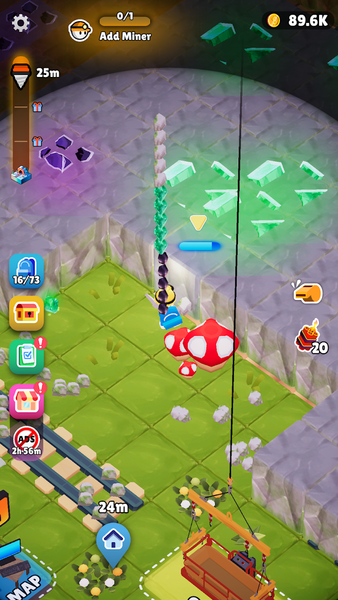 Mine Rush - عکس بازی موبایلی اندروید