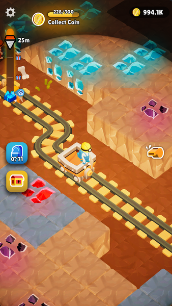 Mine Rush - عکس بازی موبایلی اندروید