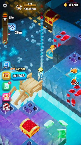 Mine Rush - عکس بازی موبایلی اندروید