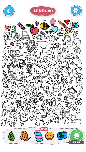 Hidden Doodles - عکس برنامه موبایلی اندروید