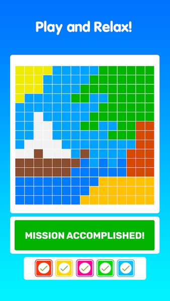 Pixel Blocks Master Smart Game - عکس بازی موبایلی اندروید