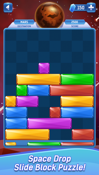 Slide Block Puzzle Free Game - Gameplay image of android game