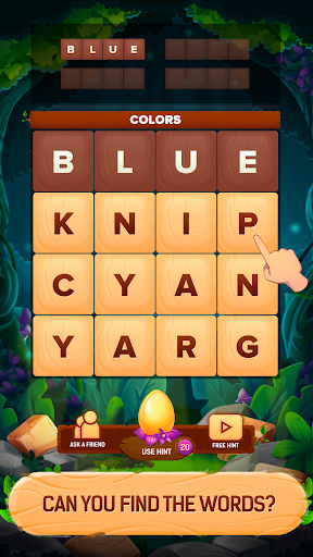 Word Dice. Word Search Game. - Gameplay image of android game