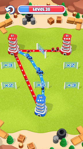 Tower War - Tactical Conquest - Gameplay image of android game