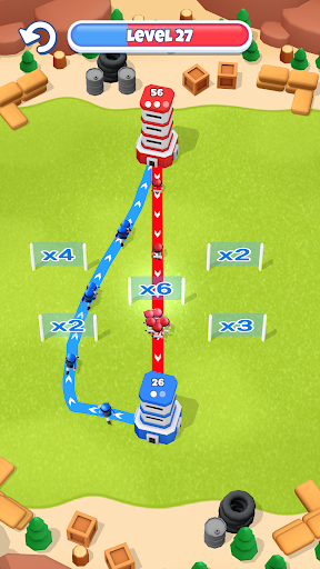 Tower War - Tactical Conquest - Gameplay image of android game