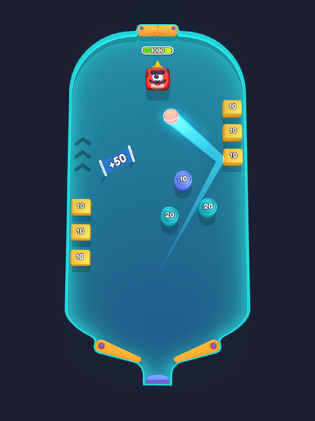 Pinball - Smash Arcade - Gameplay image of android game