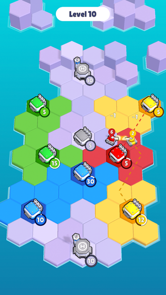 War Regions - Tactical Game - Gameplay image of android game