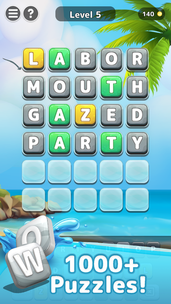 Wordl Path- A Daily Word Game - Gameplay image of android game