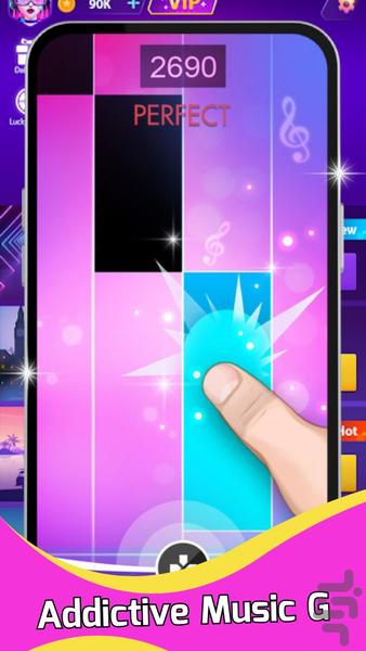 Piano Music Tiles - Gameplay image of android game