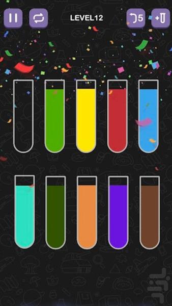 Water Sort Color Games - عکس بازی موبایلی اندروید