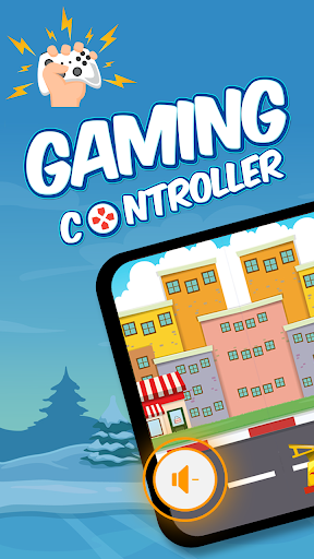 Gaming controller : Click With Volume Buttons - Image screenshot of android app