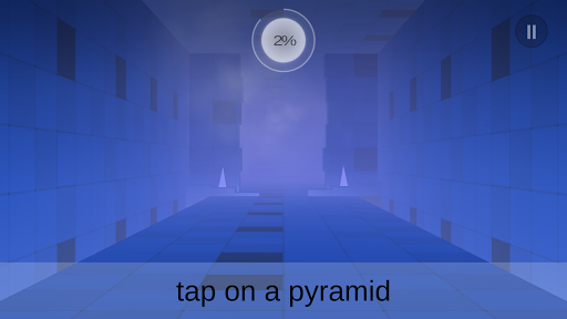 Smash Glass Pyramid - Gameplay image of android game