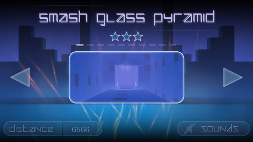 Smash Glass Pyramid - Gameplay image of android game