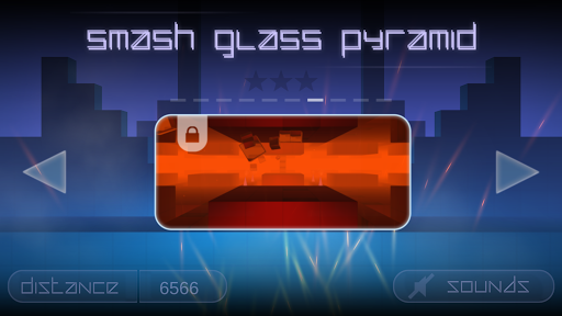 Smash Glass Pyramid - Gameplay image of android game