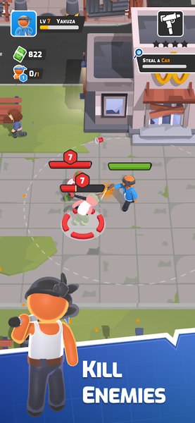 Gangsta Rage - Boss Mafia Game - عکس بازی موبایلی اندروید