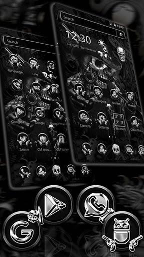 Gangster Skeleton Theme - Image screenshot of android app