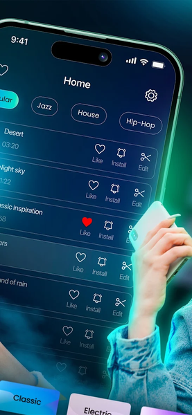 Garage Ringtones Pro - Image screenshot of android app