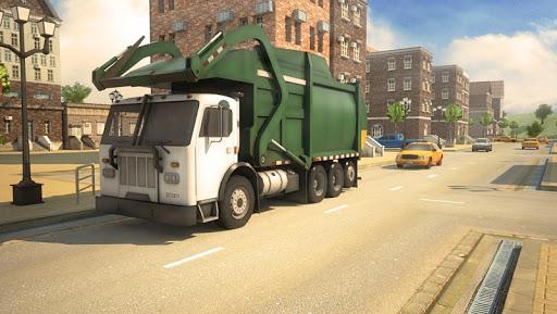 Garbage Truck Simulator 3D Racing & Parking Games - عکس بازی موبایلی اندروید