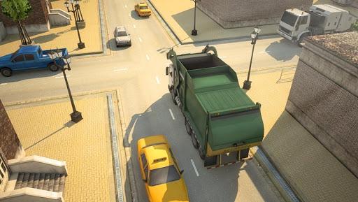 Garbage Truck Simulator 3D Racing & Parking Games - عکس بازی موبایلی اندروید