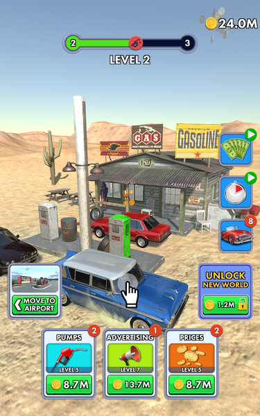 Gas Station - عکس بازی موبایلی اندروید