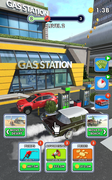 Gas Station - عکس بازی موبایلی اندروید