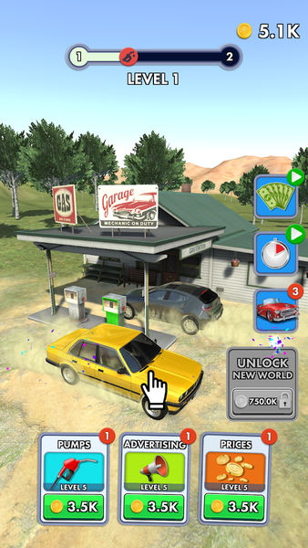 Gas Station - Gameplay image of android game