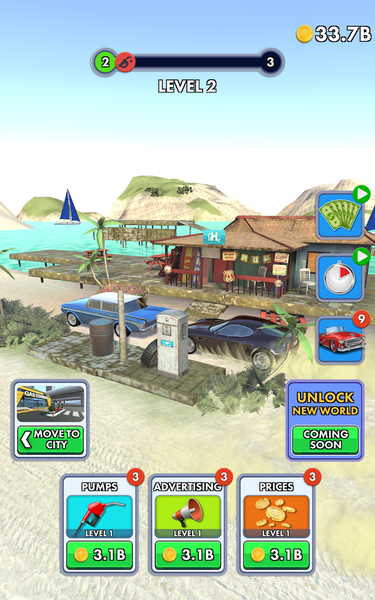 Gas Station - عکس بازی موبایلی اندروید