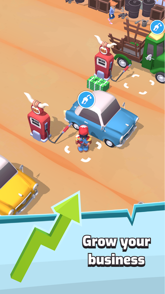 Gas Station: Junkyard Tycoon - عکس بازی موبایلی اندروید