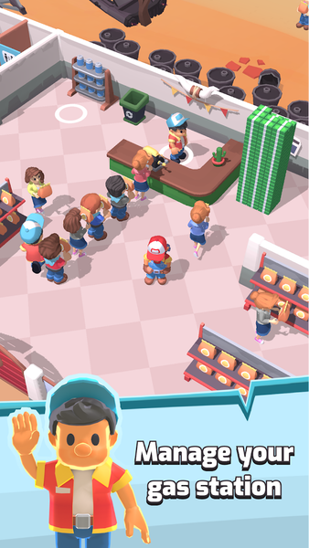 Gas Station: Junkyard Tycoon - عکس بازی موبایلی اندروید