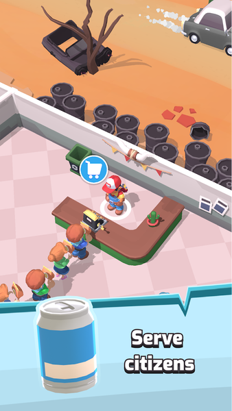 Gas Station: Junkyard Tycoon - عکس بازی موبایلی اندروید