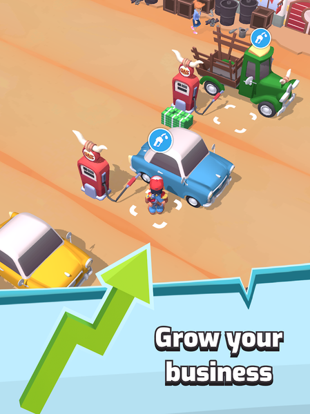 Gas Station: Junkyard Tycoon - عکس بازی موبایلی اندروید
