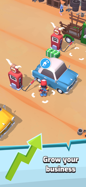 Gas Station: Junkyard Tycoon - عکس بازی موبایلی اندروید