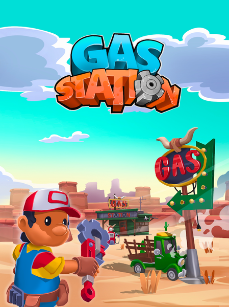 Gas Station: Junkyard Tycoon - عکس بازی موبایلی اندروید