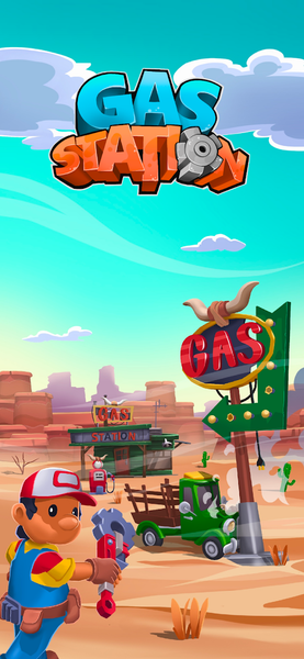 Gas Station: Junkyard Tycoon - عکس بازی موبایلی اندروید