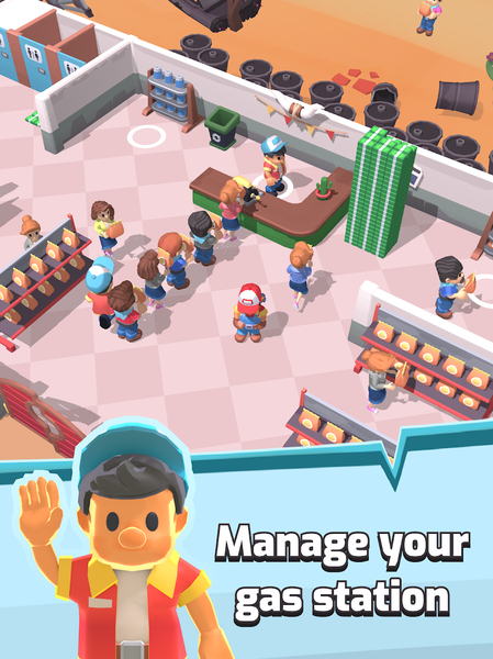 Gas Station: Junkyard Tycoon - عکس بازی موبایلی اندروید