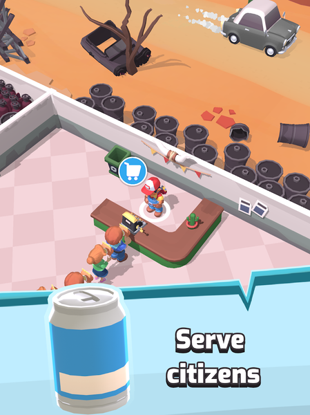 Gas Station: Junkyard Tycoon - عکس بازی موبایلی اندروید