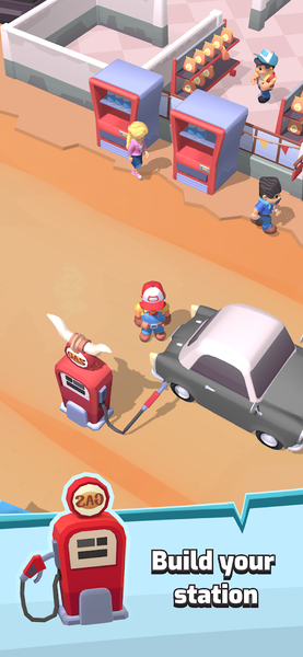 Gas Station: Junkyard Tycoon - عکس بازی موبایلی اندروید