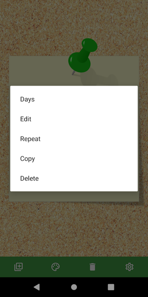 Reminder - Image screenshot of android app